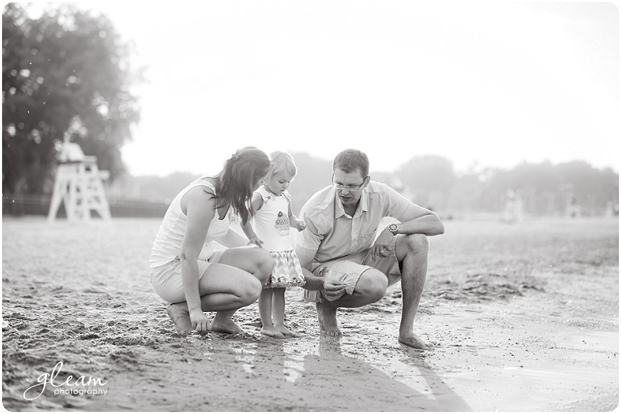 Beach photo session