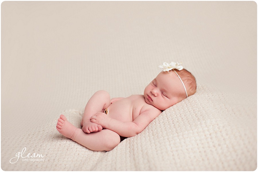 Studio newborn photography