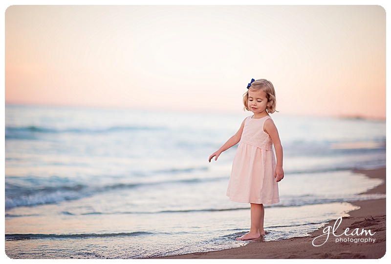 Girl at the beach