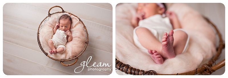 studio newborn photography